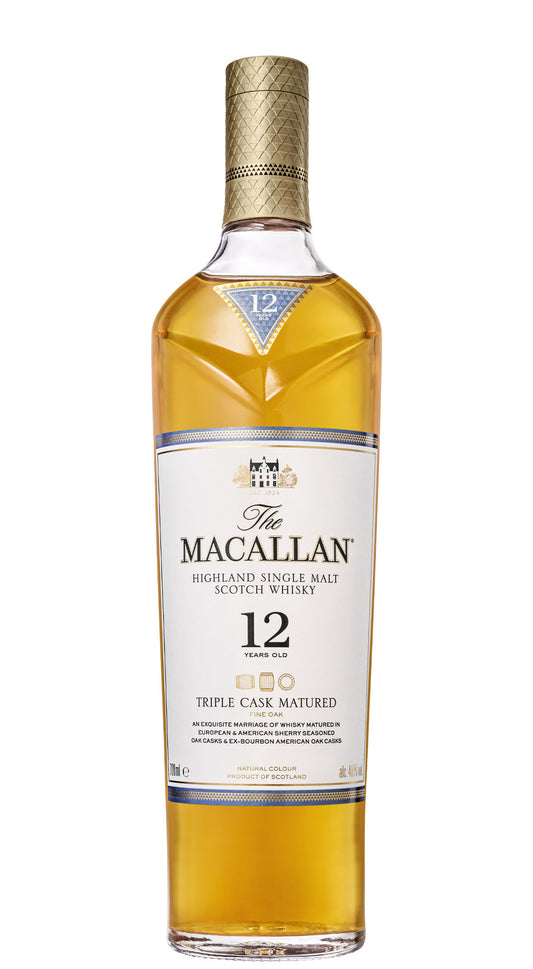 The Macallan 12Y.O. Triple Cask - Single Malt